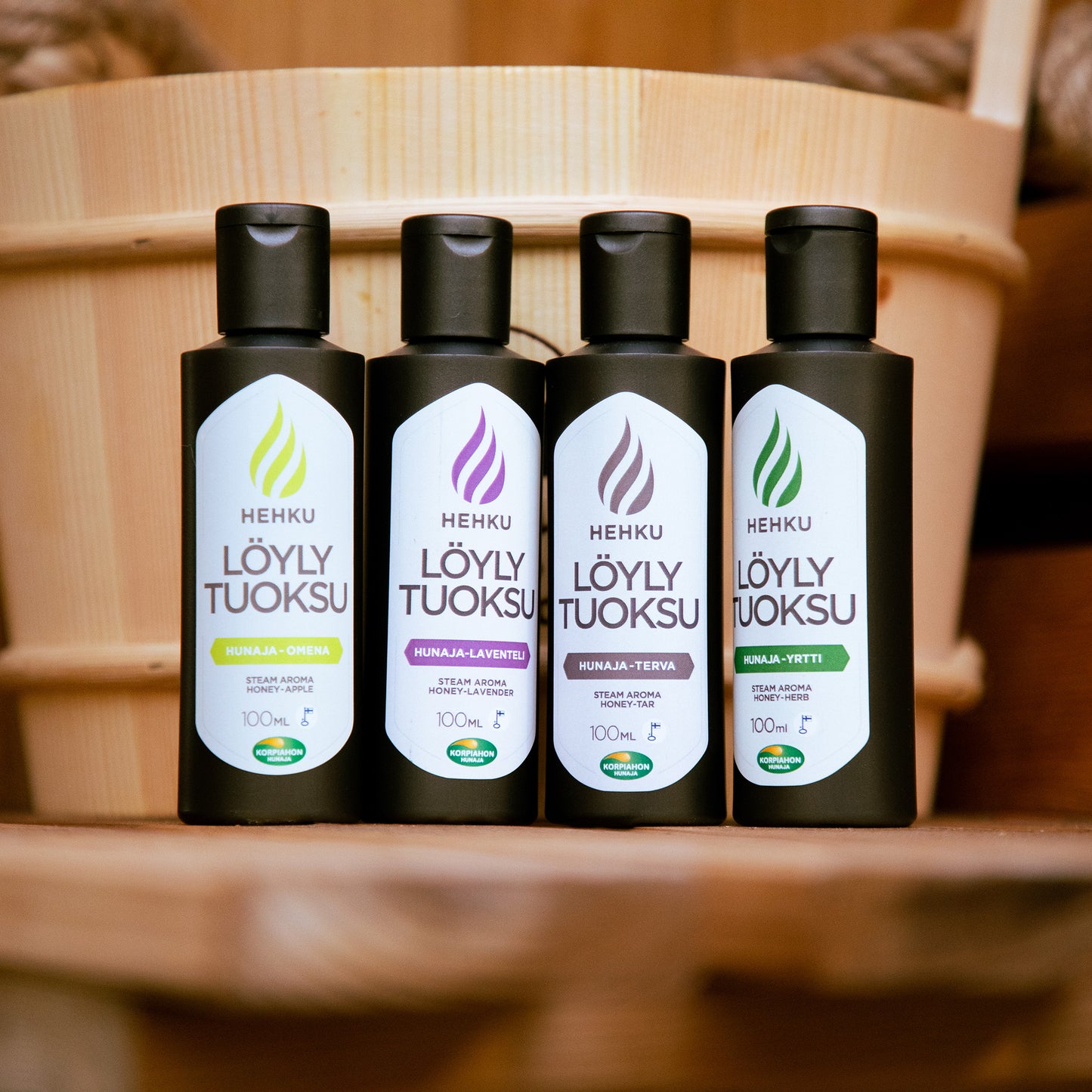 Hehku Honey Sauna Essence - Set of 4