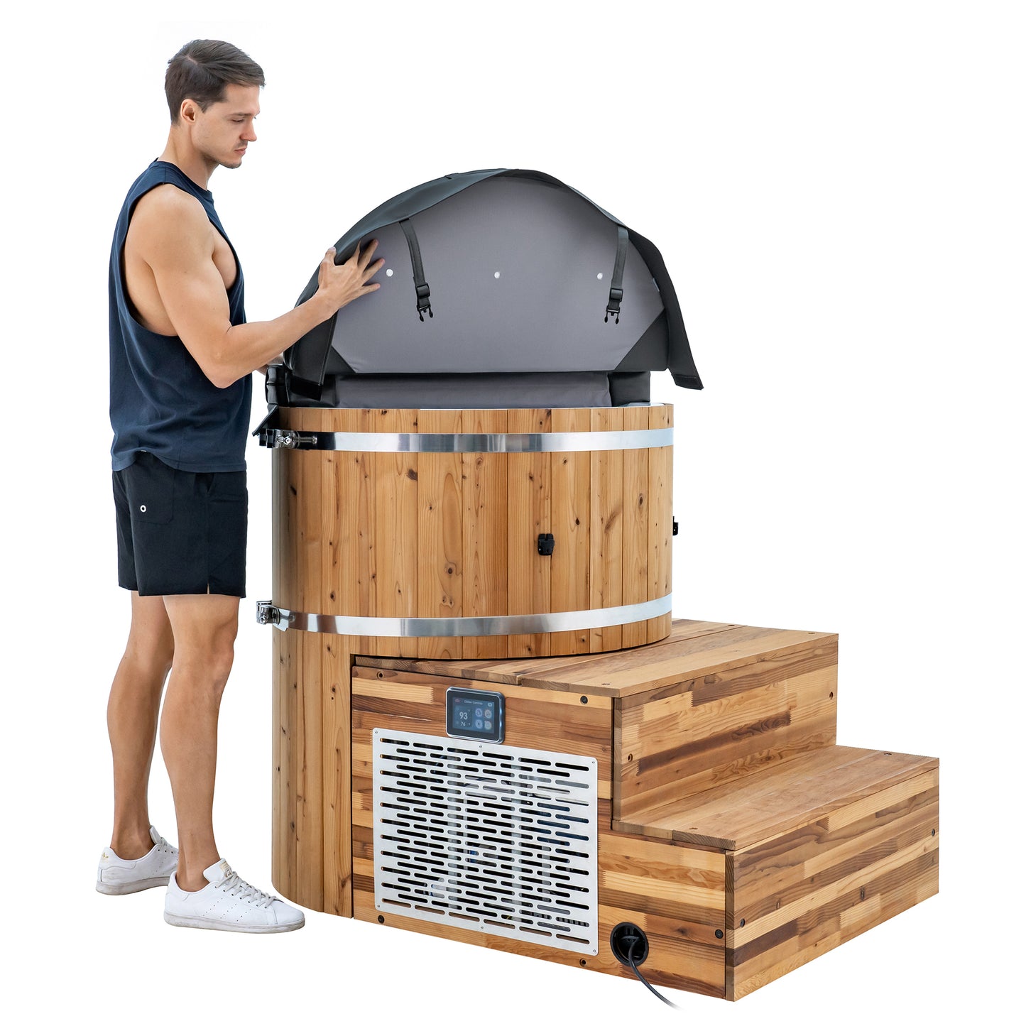 Cabin Sauna x Alaskan All-In-One Cold Plunge