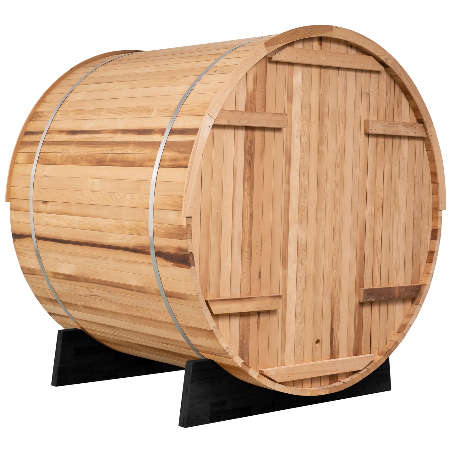 Extra-Wide Barrel Sauna - 6 Person