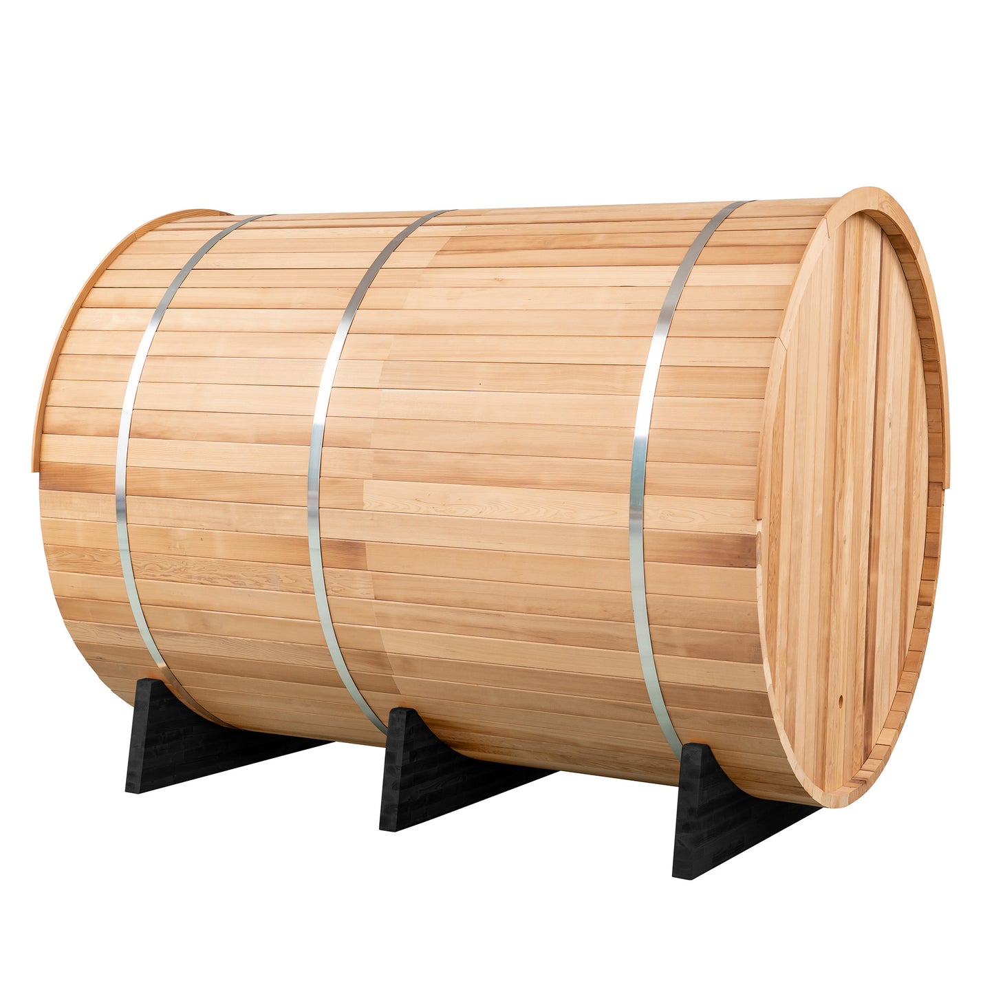 Barrel Sauna w/ Porch - 6 Person