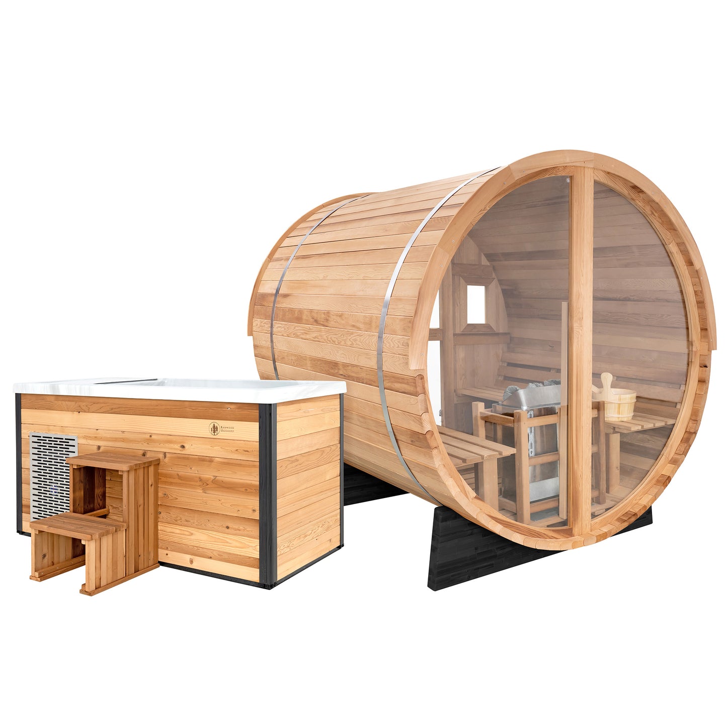 Vista Outdoor Sauna x Denali Cold Plunge