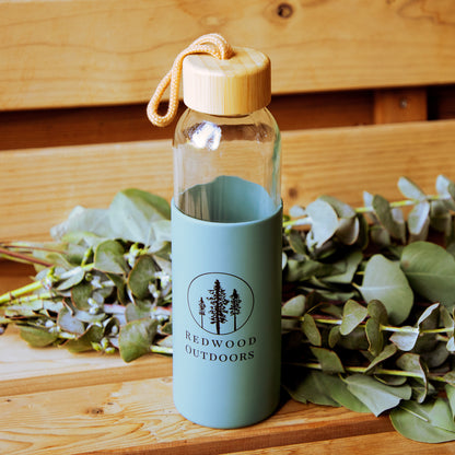 Glass Water Bottle