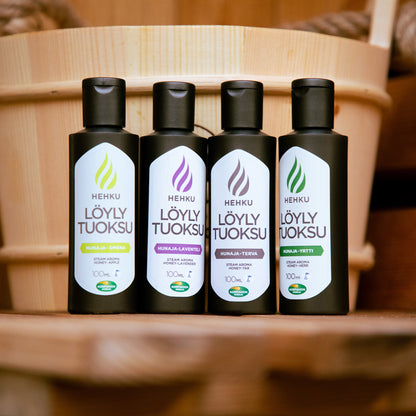 Hehku Honey Sauna Essence - Set of 4