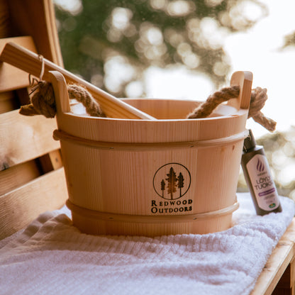 Sauna Bucket and Ladle