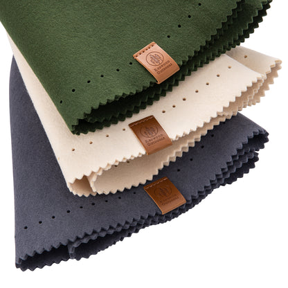 Luxury Merino Wool Sauna Hat - Green