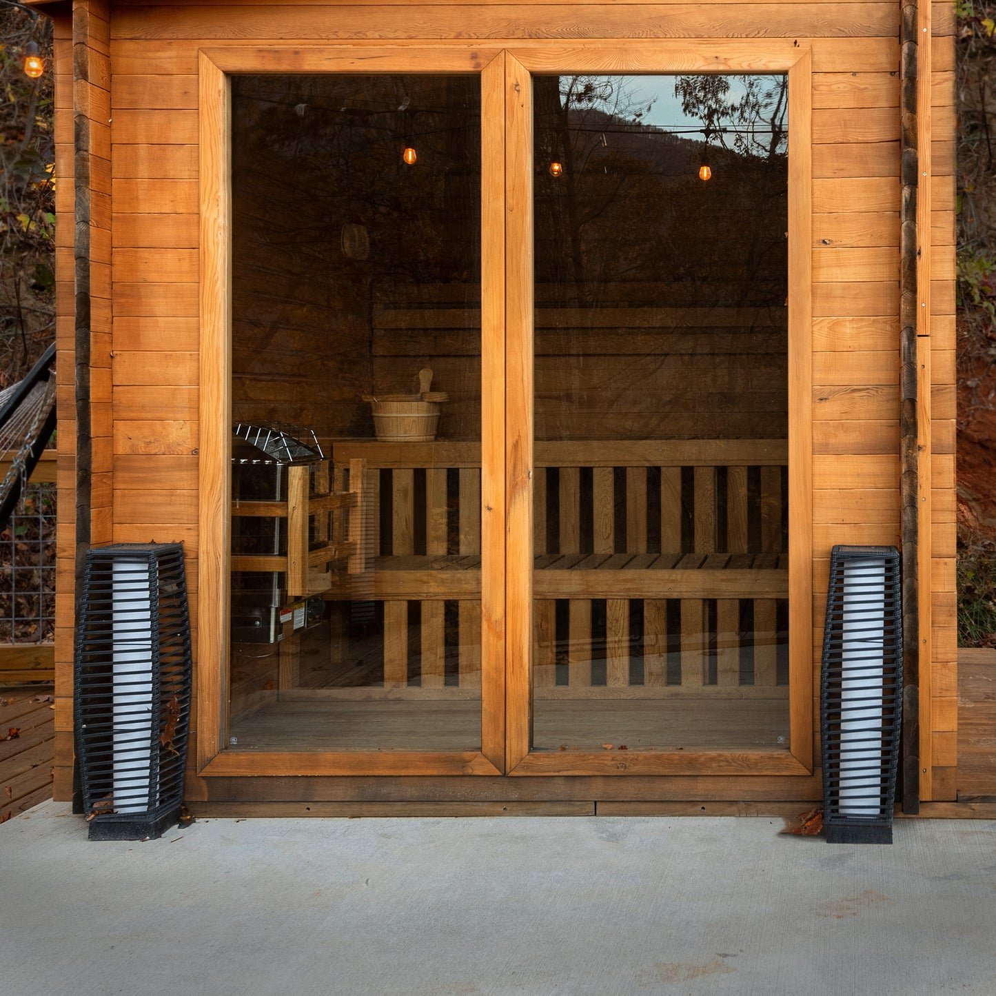 Garden Outdoor Sauna x Alaskan All-In-One Cold Plunge