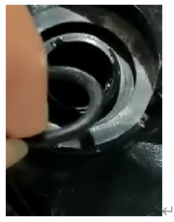 O-ring of air valve paddles