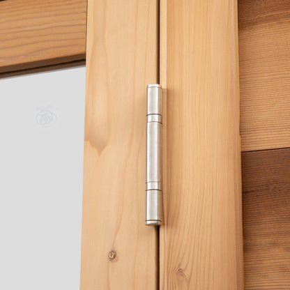 Hemlock Full Glass Sauna Door - 71.6" X 28.5"