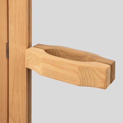 Hemlock Full Glass Sauna Door - 71.6" X 28.5"