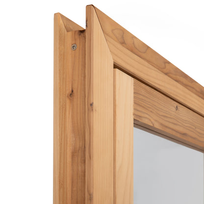Hemlock Full Glass Sauna Door - 71.6" X 28.5"
