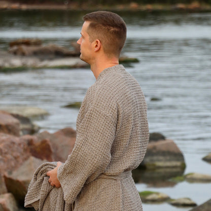 Pellava Sauna Robe