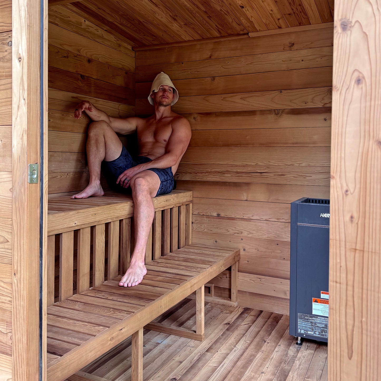 Garden Outdoor Sauna - 8 Person