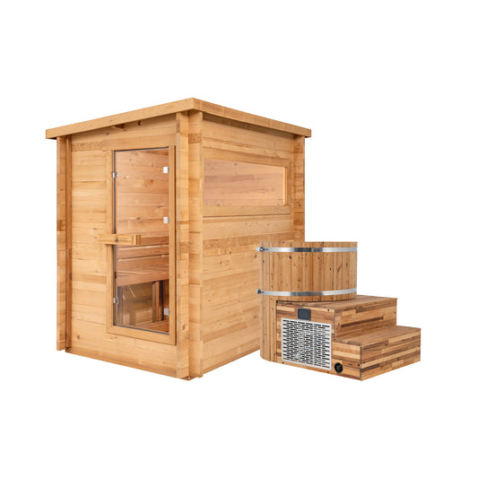 Cove Sauna x Alaskan All-In-One Cold Plunge