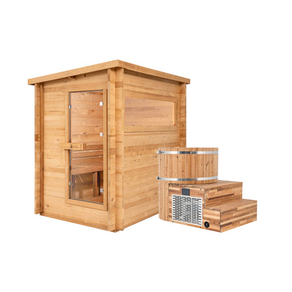 Cove Sauna x Alaskan All-In-One Cold Plunge