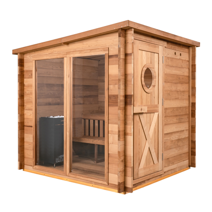 Garden Outdoor Sauna - 8 Person