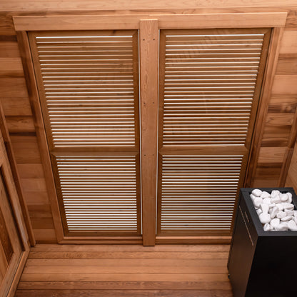 Sauna Privacy Panels for Garden Sauna - Set of 2