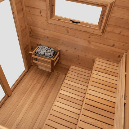 Garden Outdoor Sauna - 8 Person