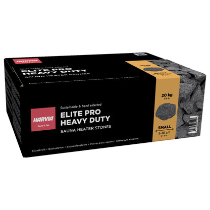 Harvia Elite Pro Heater Stones - 2-4", 44lb