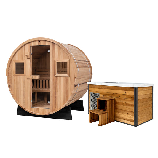 Extra-Wide Sauna x Denali Cold Plunge