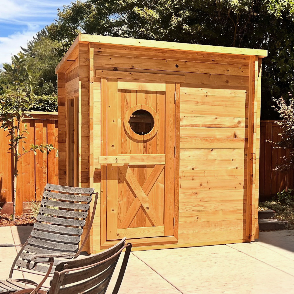 Garden Outdoor Sauna - 8 Person