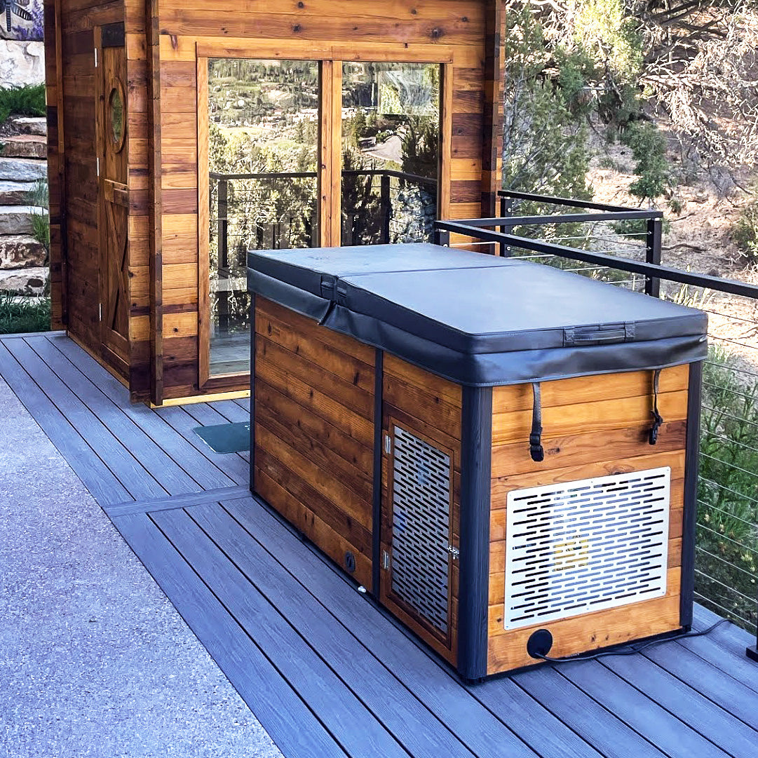 Garden Outdoor Sauna x Denali Cold Plunge