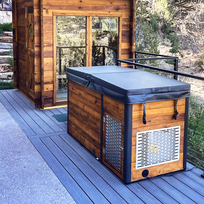 Garden Outdoor Sauna x Denali Cold Plunge