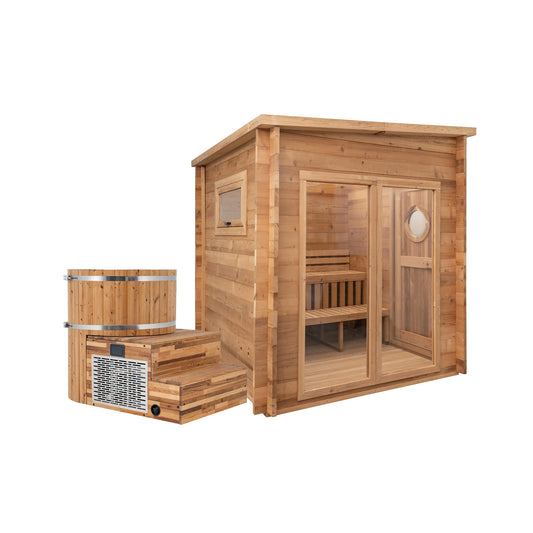 Garden Sauna x Alaskan All-In-One Cold Plunge