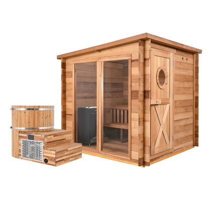 Garden Sauna x Alaskan All-In-One Cold Plunge