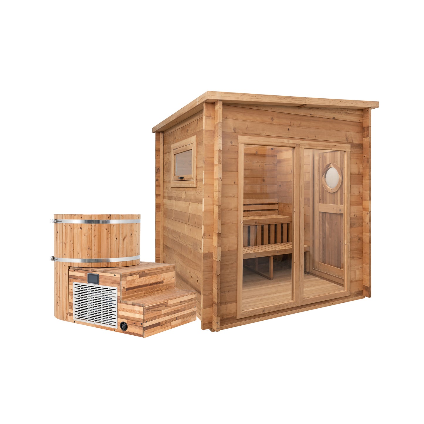 Garden Sauna x Alaskan All-In-One Cold Plunge