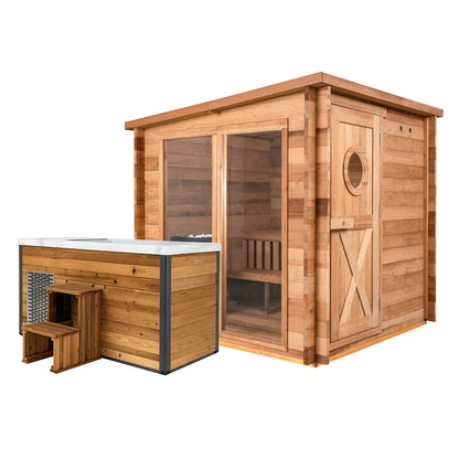 Garden Sauna x Denali Cold Plunge