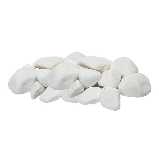 Harvia Decorative White Rounded Sauna Heater Stones 2-4", 22 lb