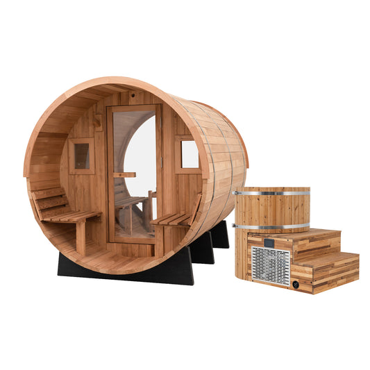 Horizon Outdoor Sauna x Alaskan All-In-One Cold Plunge