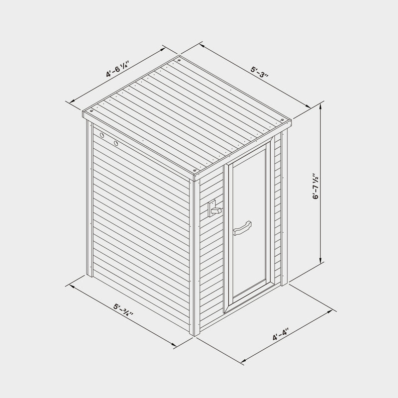 Haven Indoor Sauna - 3 Person