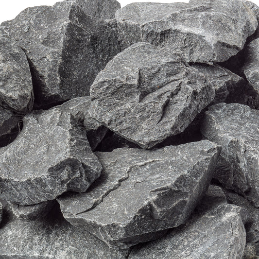 Harvia Split-Face Heater Stones – 2–4", 44 lb