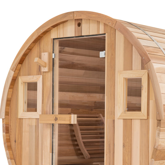 Set of 12 Sauna Gables - Cedar - Barrel Saunas