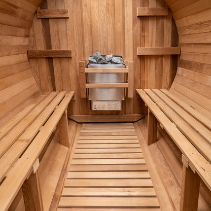 Barrel Outdoor Sauna - 8 Person