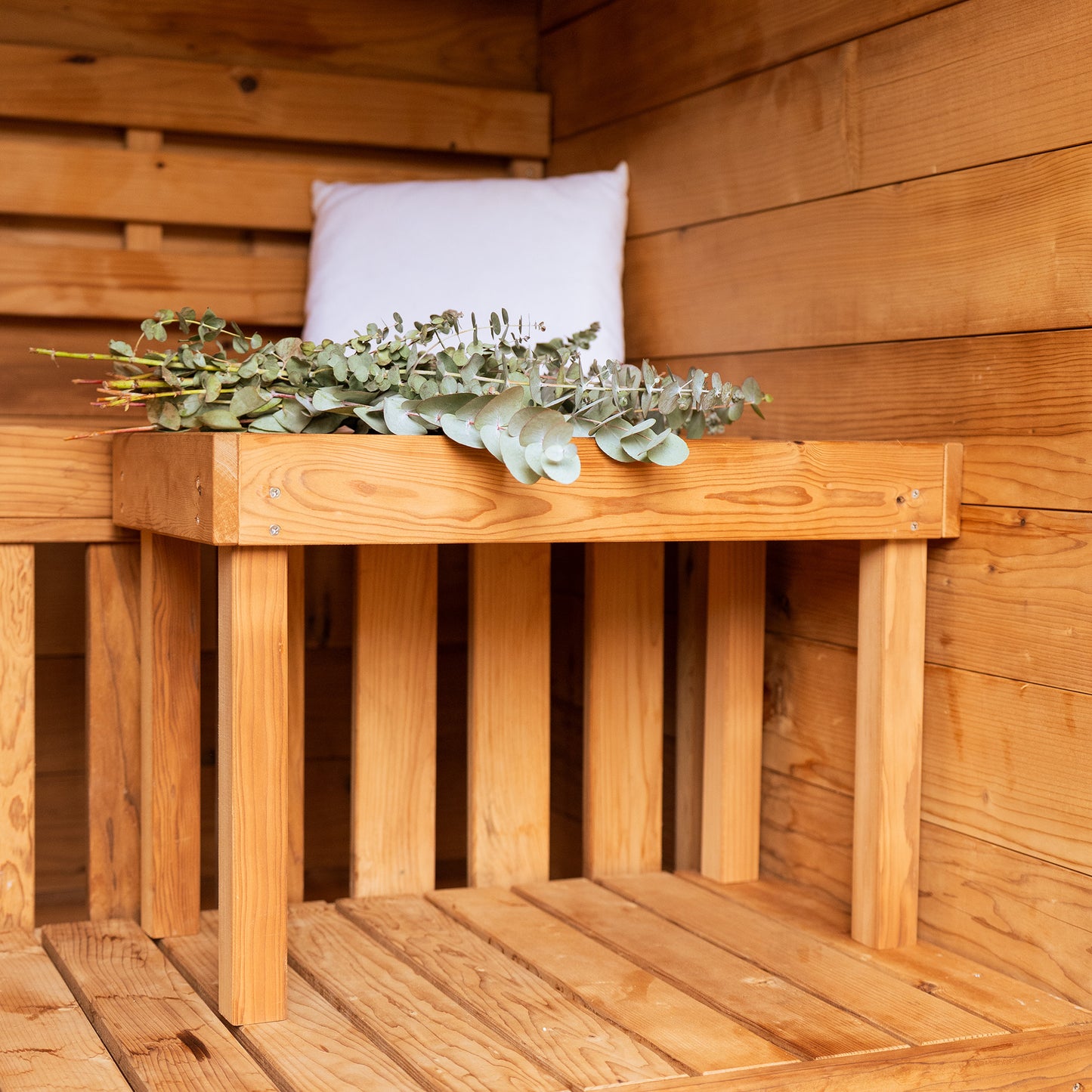 Sauna Bench Extender / Sauna Stool