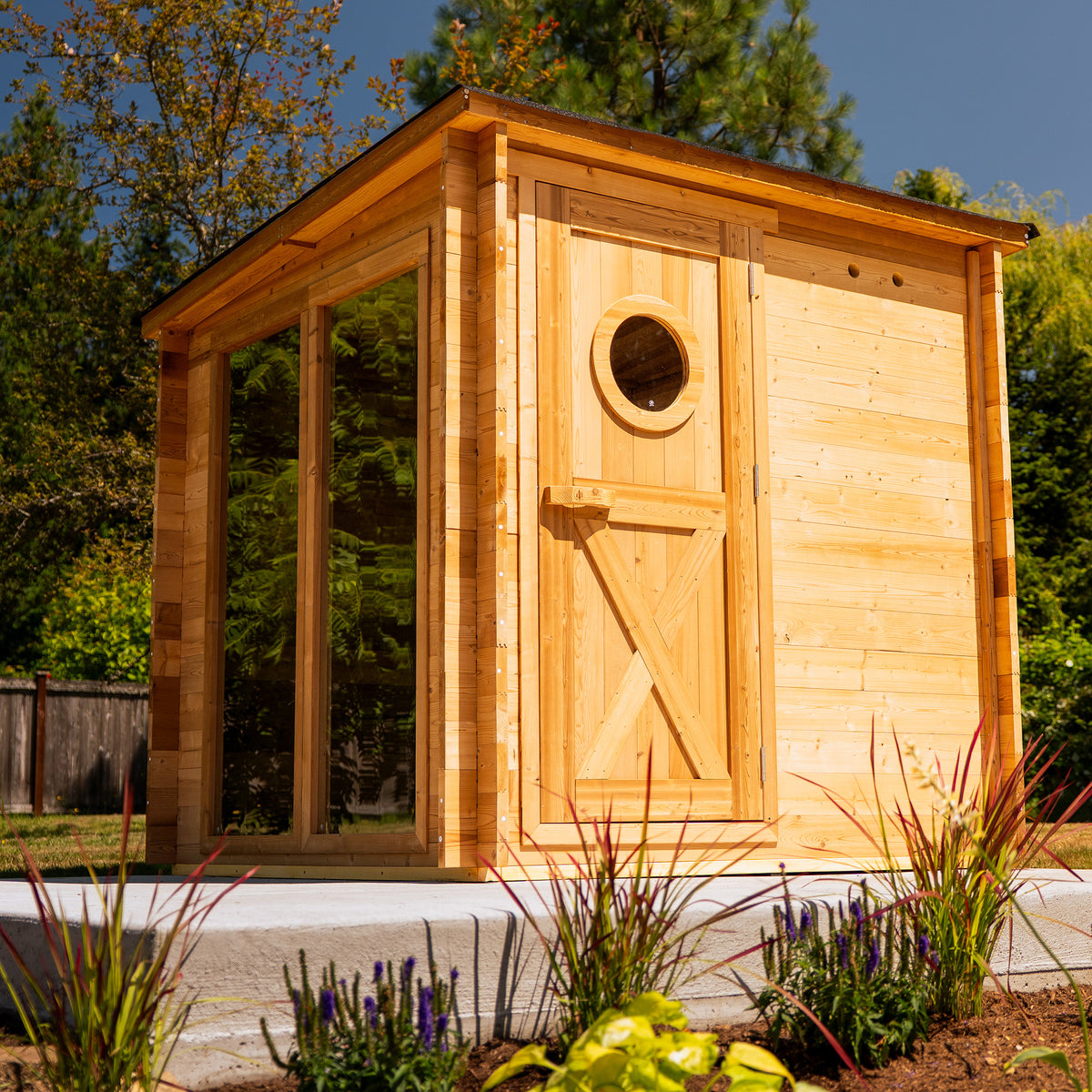 Garden Outdoor Sauna - 8 Person