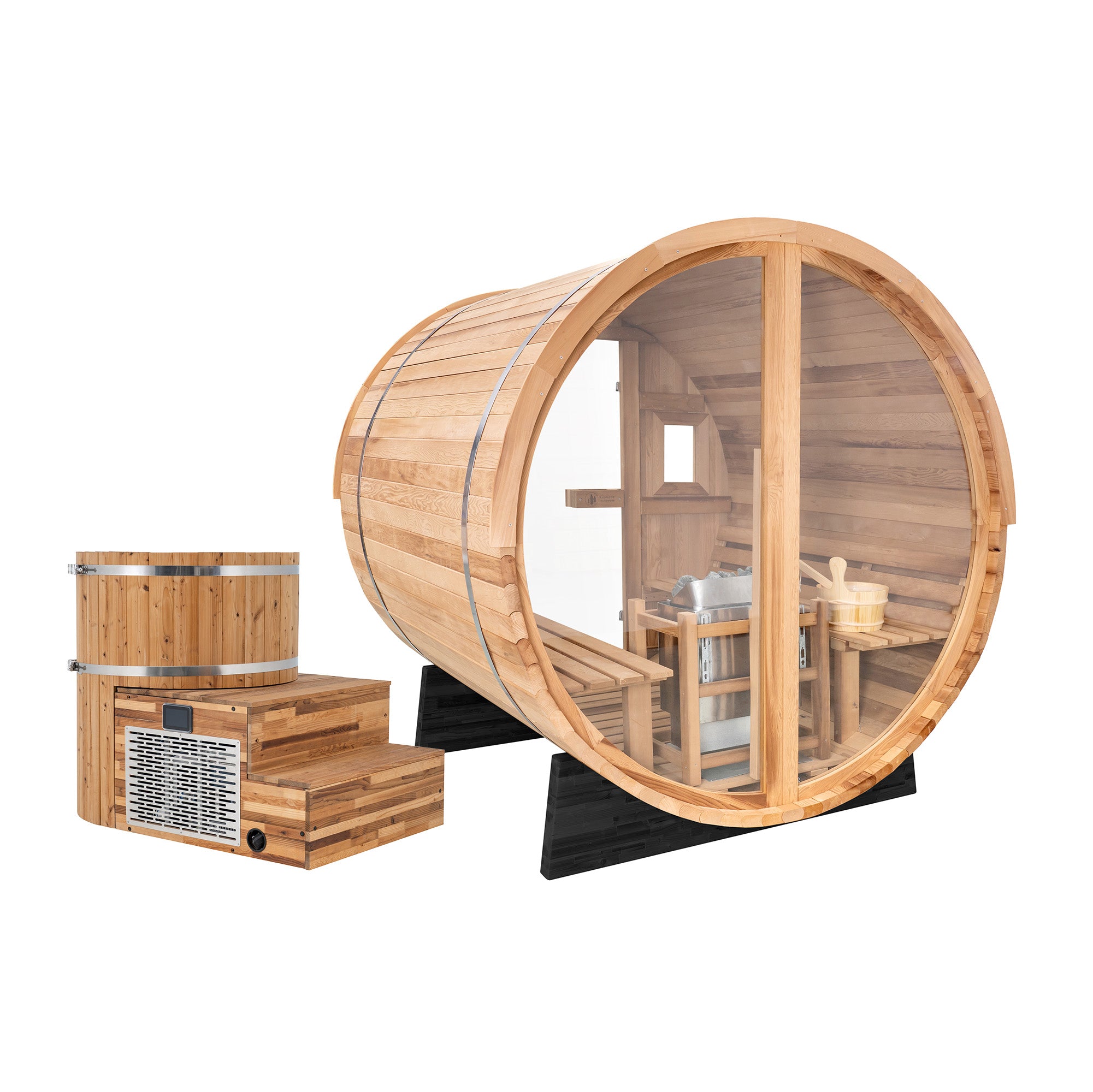 Outdoors Cove Outdoor Sauna x Alaskan Cold Plunge - Thumbnail 5