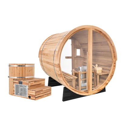 Vista Sauna x Alaskan All-In-One Cold Plunge