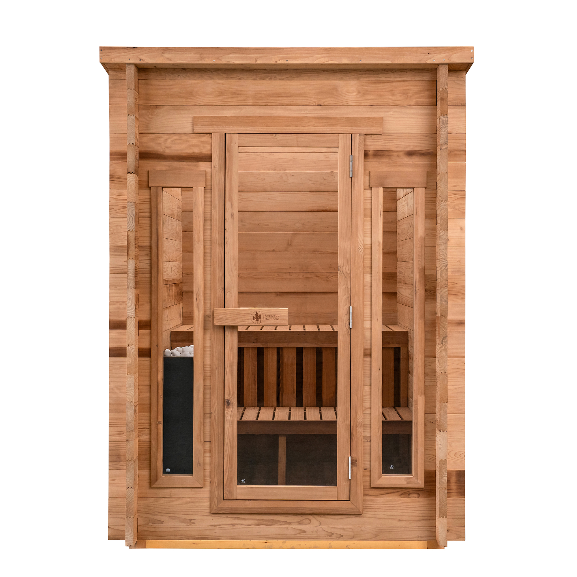 Redwood Outdoors Cabin Sauna