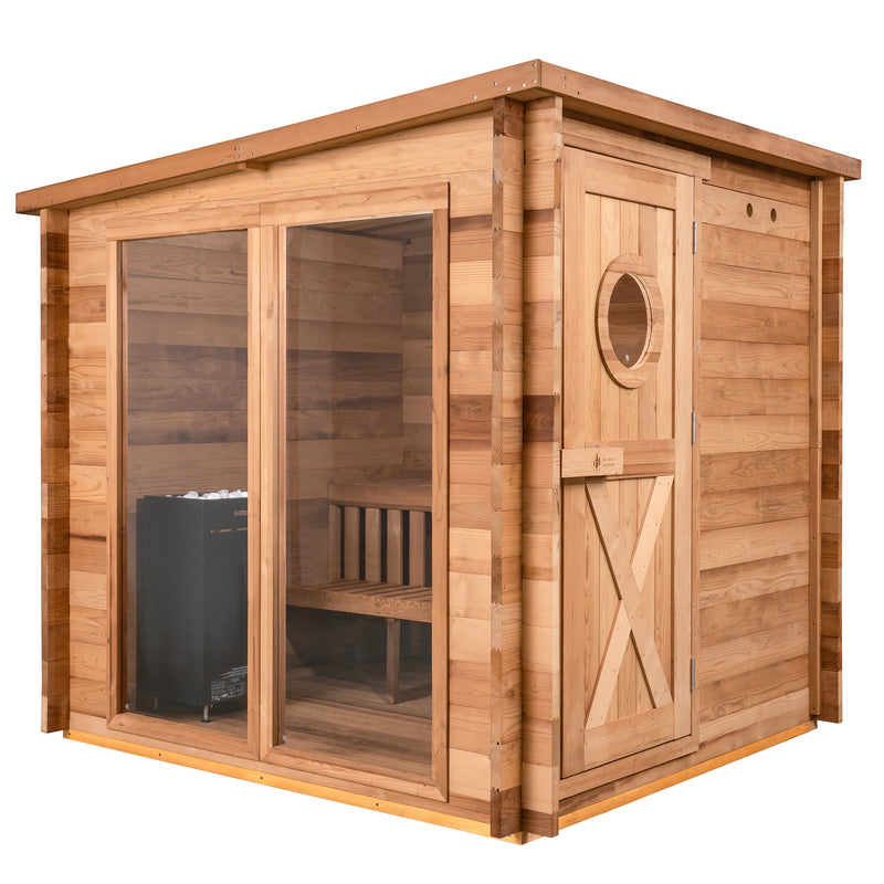 Garden Outdoor Sauna - 8 Person