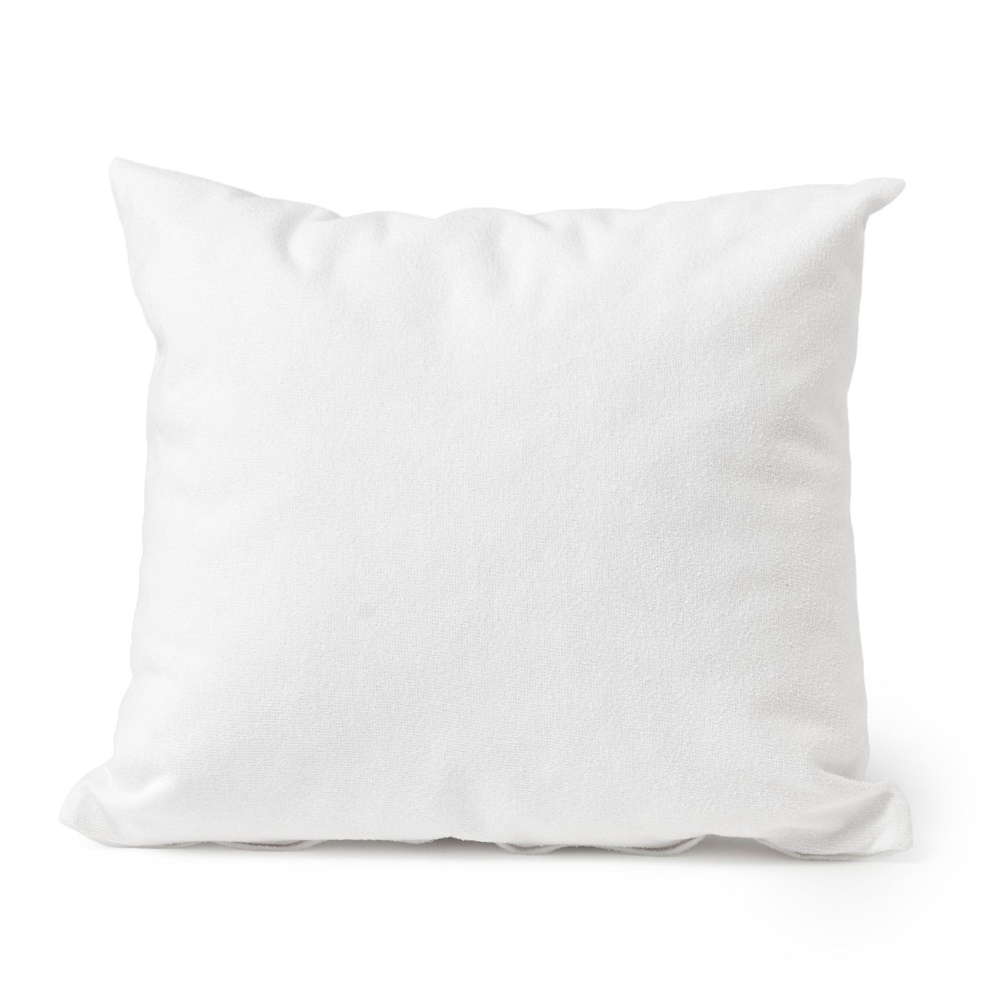 White sauna pillow front view