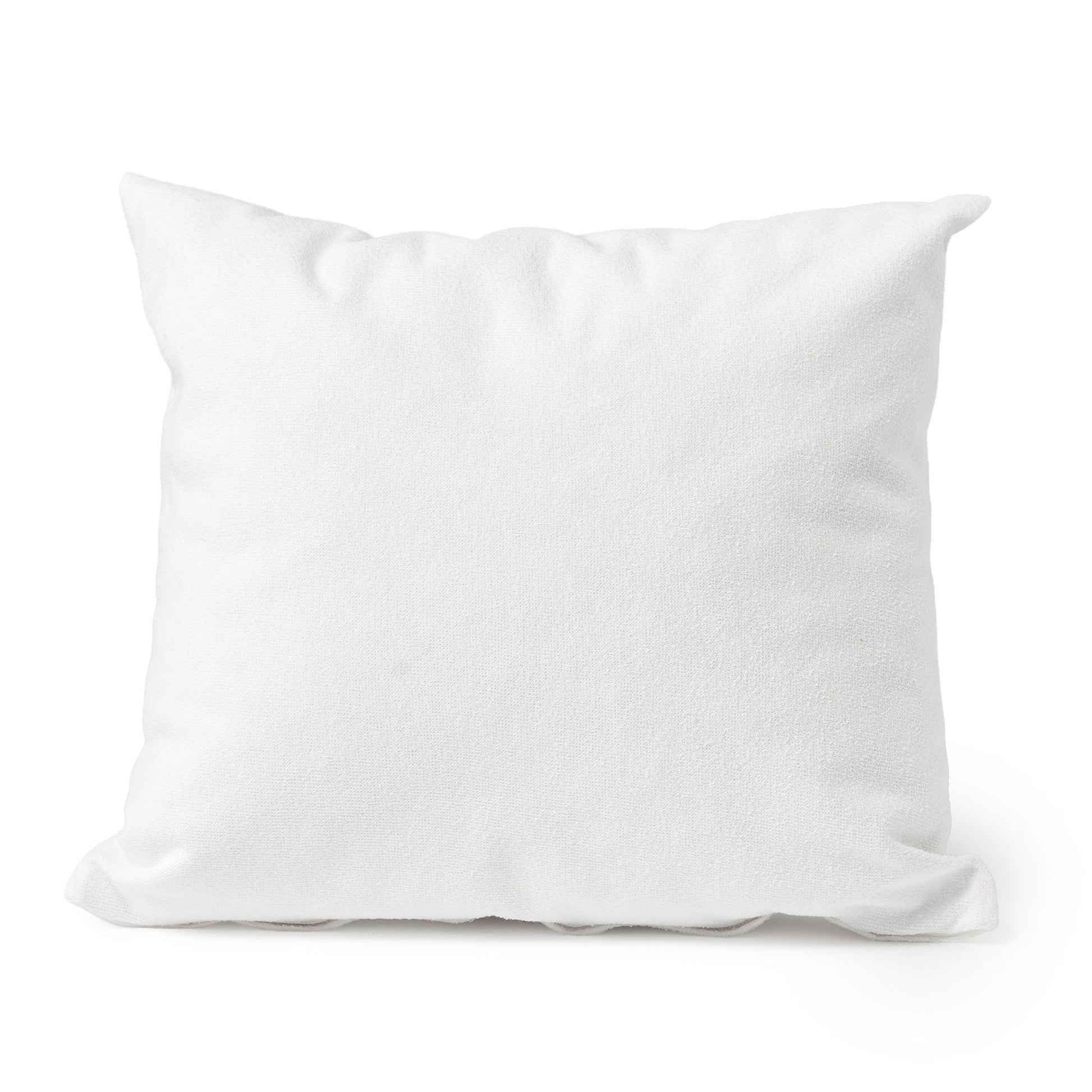 White sauna pillow front view