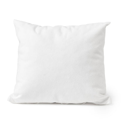 White sauna pillow front view