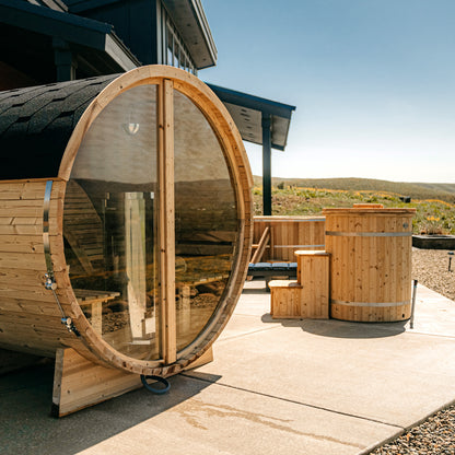 Horizon Outdoor Sauna x Alaskan All-In-One Cold Plunge