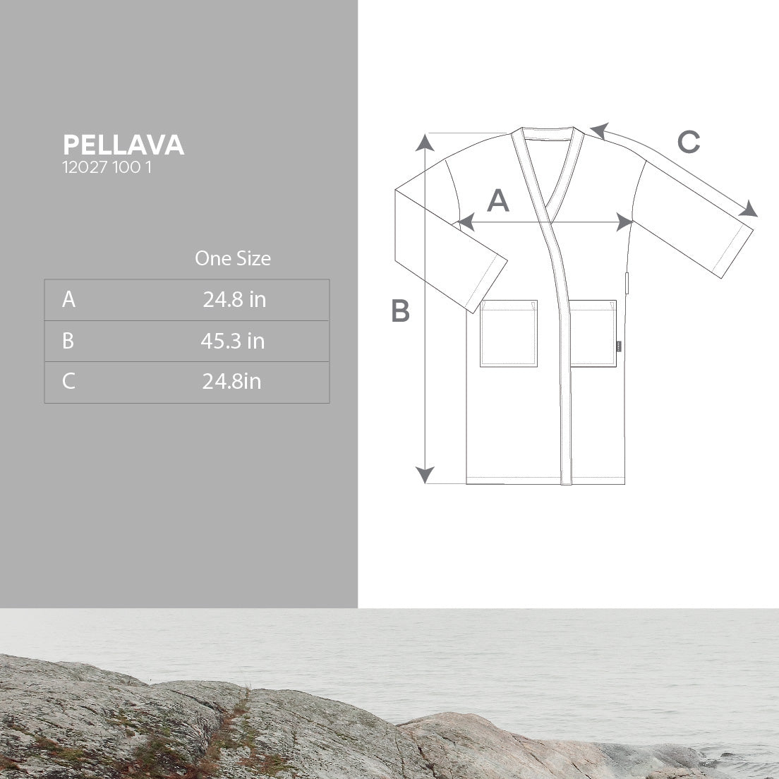 Pellava Sauna Robe