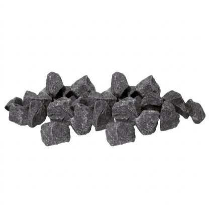 Harvia Split-Face Heater Stones – 2–4", 44 lb